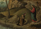 Christ blessing Saint John the Baptist