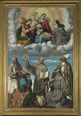 Moretto da Brescia: 'The Madonna and Child with Saints'