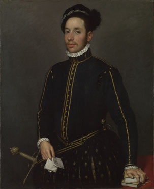 Giovanni Battista Moroni: 'Portrait of a Gentleman ('Il Gentile Cavaliere')'