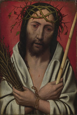 Style of Jan Mostaert: 'Christ Crowned with Thorns'