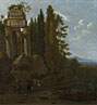 A Landscape with Classical Ruins