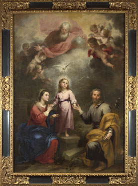 Bartolomé Esteban Murillo: 'The Heavenly and Earthly Trinities'
