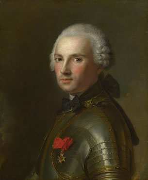 Jean-Marc Nattier: 'Portrait of a Man in Armour'