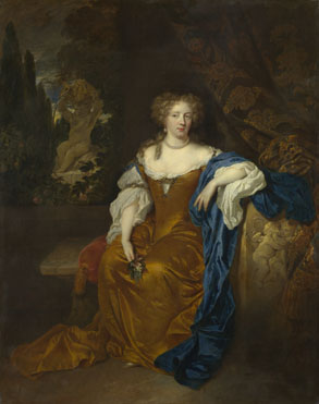 Caspar Netscher: 'Portrait of a Lady'