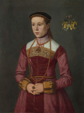 Nicolas de Neufchâtel: 'Portrait of a Young Lady'