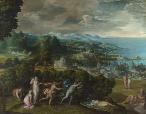 Niccolò dell'Abate: 'The Death of Eurydice'