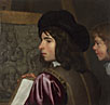 Two Boys before an Easel