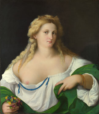 Palma Vecchio: 'A Blonde Woman'
