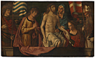 The Dead Christ with the Virgin and Saints