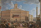The Lottery in Piazza di Montecitorio