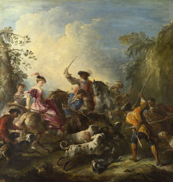 The hunting art