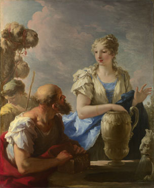 Giovanni Antonio Pellegrini: 'Rebecca at the Well'