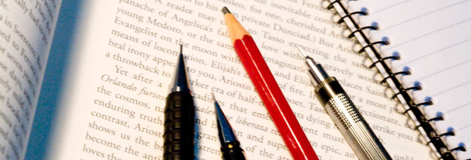 Pen Paper Courses listing header