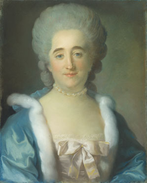 Jean-Baptiste Perronneau: 'Portrait of a Woman'
