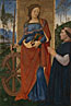 Saint Catherine of Alexandria with a Donor