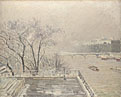 The Louvre under Snow
