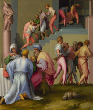 Pontormo: 'Pharaoh with his Butler and Baker'