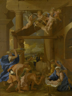 Nicolas Poussin: 'The Adoration of the Shepherds'