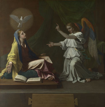 Poussin Annunciation