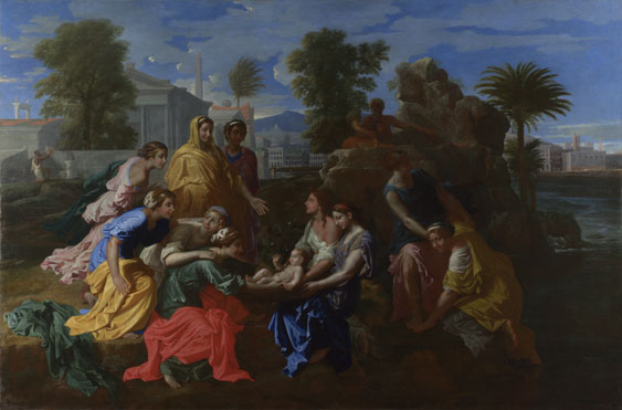 Nicolas Poussin: 'The Finding of Moses'