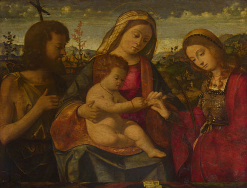 Andrea Previtali: 'The Virgin and Child with Saints'