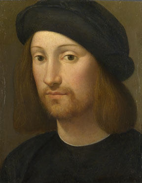 Imitator of Raphael: 'Portrait of a Young Man'