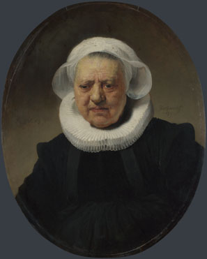 Rembrandt: 'Portrait of Aechje Claesdr.'