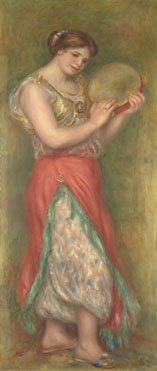 Pierre-Auguste Renoir: 'Dancing Girl with Tambourine'