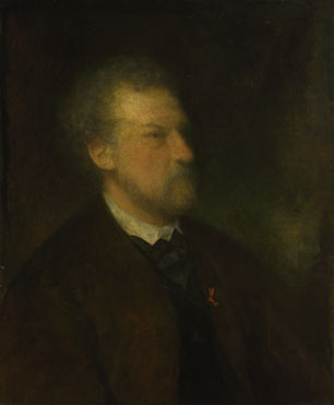 Louis-Gustave Ricard: 'Portrait of a Man'