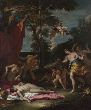 Sebastiano Ricci: 'Bacchus and Ariadne'