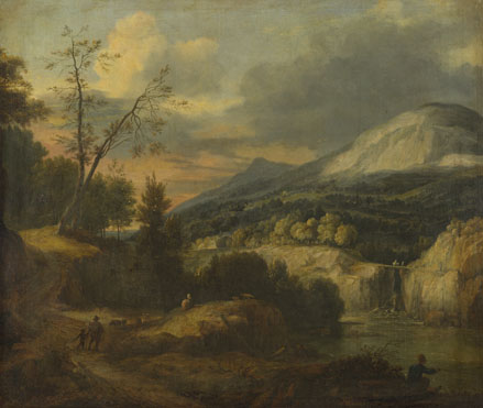Roelant Roghman: 'A Mountainous Landscape'