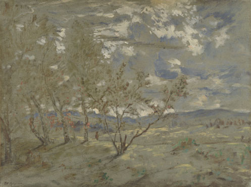 Théodore Rousseau: 'Landscape'