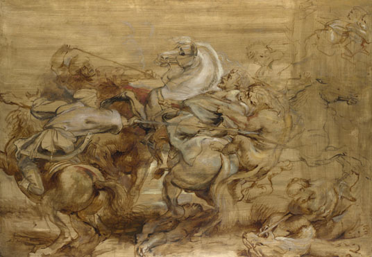 Peter Paul Rubens: 'A Lion Hunt'