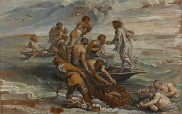 Peter Paul Rubens: 'The Miraculous Draught of Fishes'