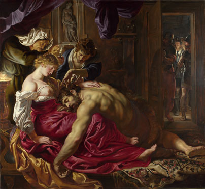 Peter Paul Rubens: 'Samson and Delilah'
