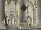 The Interior of the Grote Kerk at Haarlem
