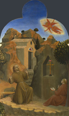 Sassetta: 'The Stigmatisation of Saint Francis'