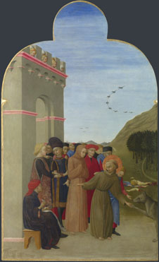 Sassetta: 'The Wolf of Gubbio'