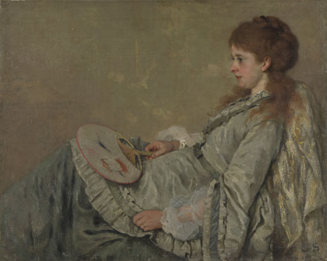 Otto Franz Scholderer: 'Portrait of the Artist's Wife'