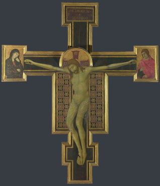Style of Segna di Bonaventura: 'Crucifix'