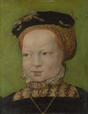 Jakob Seisenegger: 'Portrait of a Girl'