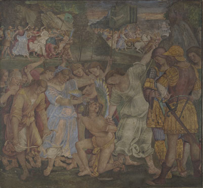 Luca Signorelli: 'The Triumph of Chastity: Love Disarmed and Bound'