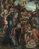 The Nativity with the Infant Baptist and Shepherds