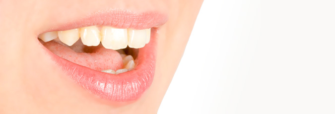 Close-up of a mouth talking