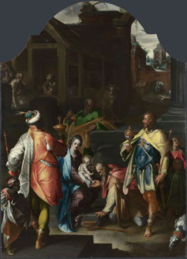 Bartholomaeus Spranger: 'The Adoration of the Kings'