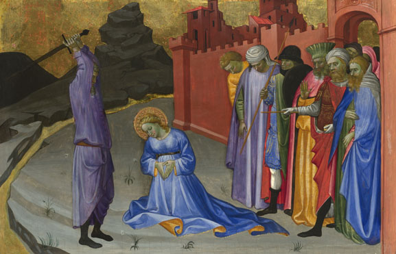 Gherardo di Jacopo Starnina (Master of the Bambino Vispo): 'The Beheading of Saint Margaret (?)'