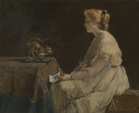 Alfred Stevens: 'The Present'