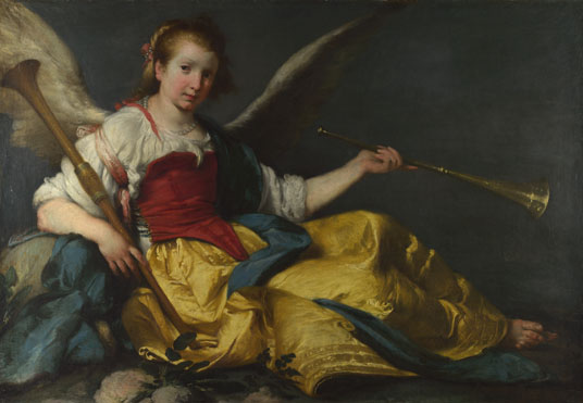 Bernardo Strozzi: 'A Personification of Fame'