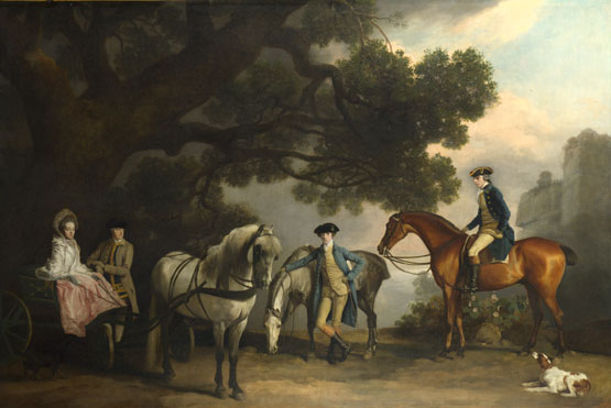 George Stubbs: 'The Milbanke and Melbourne Families'