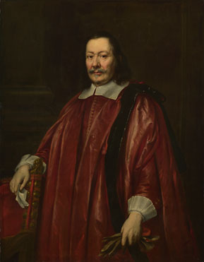 Attributed to Justus Sustermans: 'Portrait of a Man'